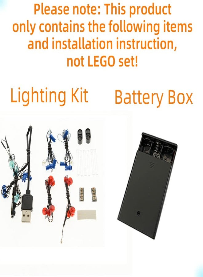 GEAMENT LED Lighting Kit Compatible with Lego Lamborghini Sian (Sián) FKP 37 - for Technic 42115 Race Car Model (Model Set Not Included) - Image 3